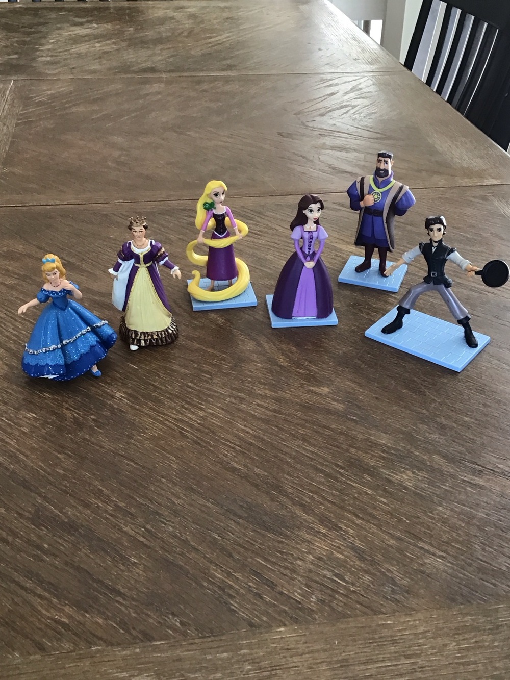 Disney Tangled Rapunzel set and Papo set.